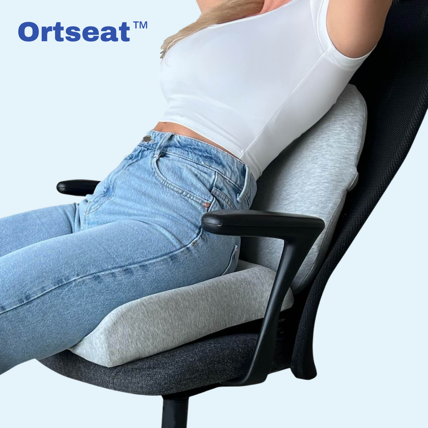 Pressure Relief Seat Cushion & Lumbar Support Set